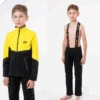 Arswear Kid's XC Warm-up Set, Softshell, Yellow -Feuer And Design Shop 13