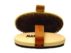 Maplus Hard Horsehair Flat Brush, Oval
