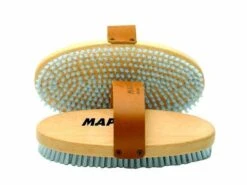 Maplus Hard Nylon Flat Brush, Oval
