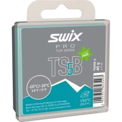 SWIX TS05B-4 Top Speed 5 Black Glider -10°C...-18°C, 40g