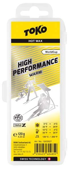 TOKO High Performance WC Warm +10°...-4°C, 120g