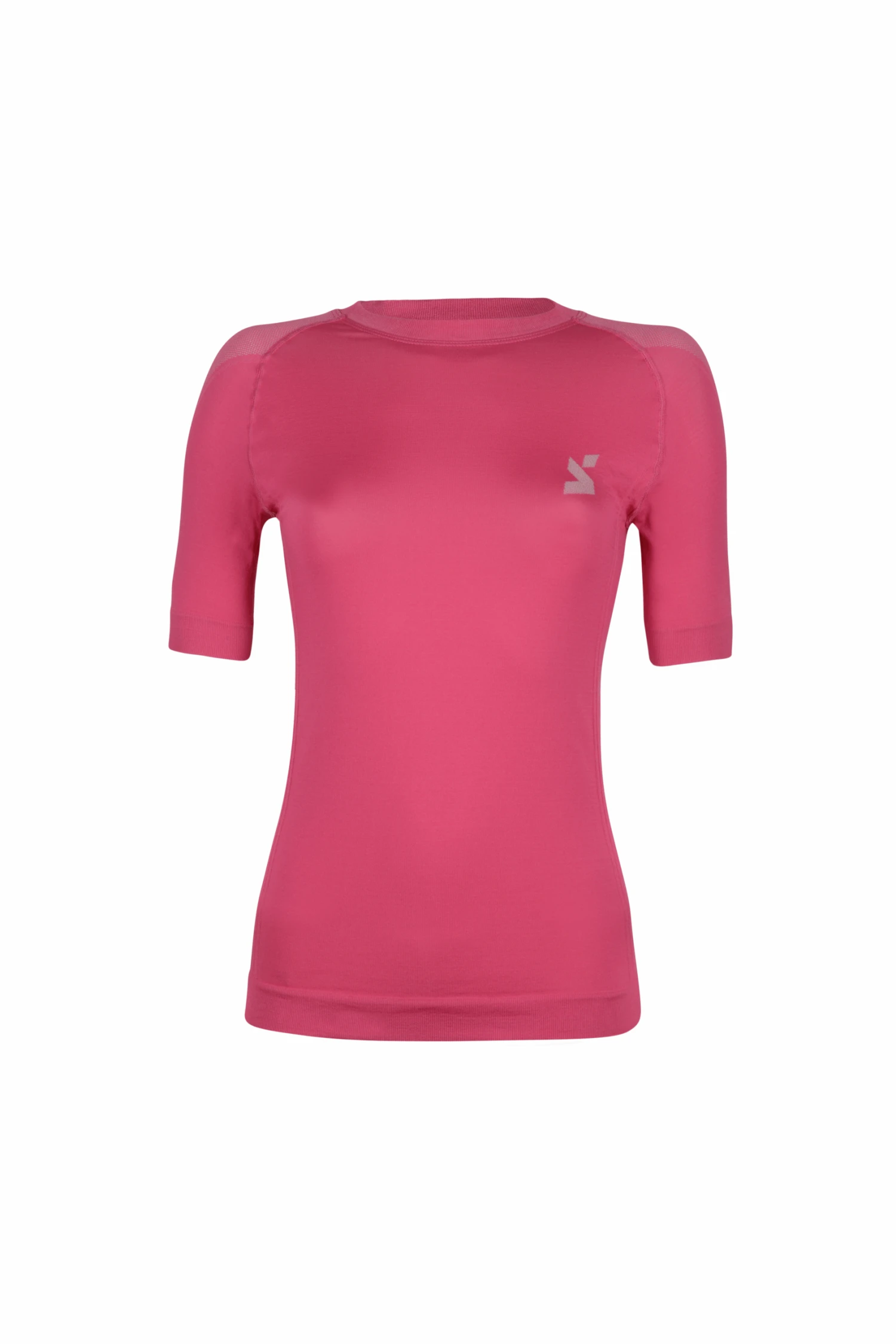 Spring Short Sleeve T-shirt For Woman, Fuxia 3 Spring Short Sleeve T-shirt For Woman, Fuxia