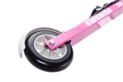 Swenor Aluminium Skate Pink Rollerskis + Rottefella Rollerski Skate Bindings -Feuer And Design Shop swenor skate pink rottefella rollerski skate3
